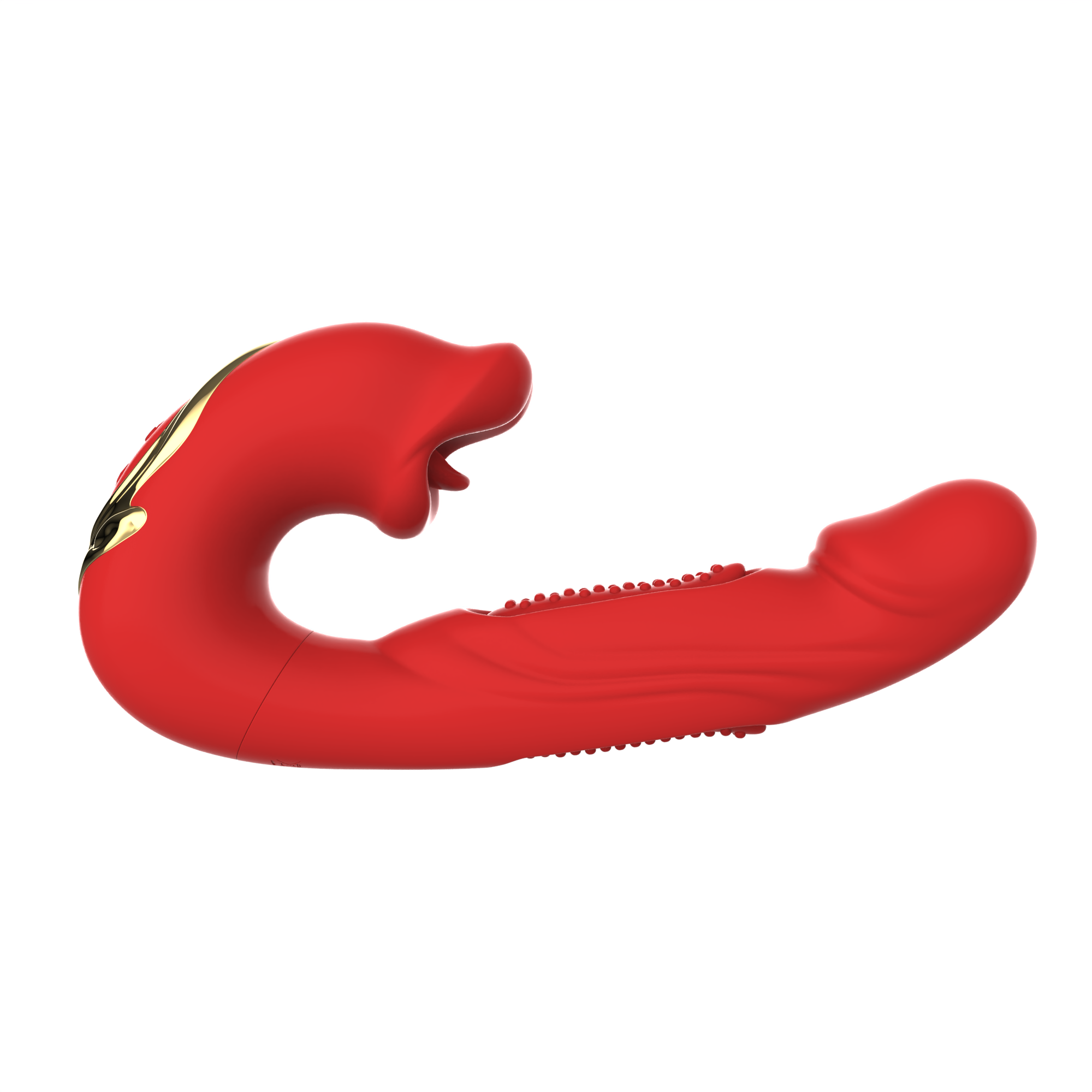 YS058  double flapping and bitting vibrator